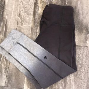 Lululemon Wunder Under cropped Ombré Legging.